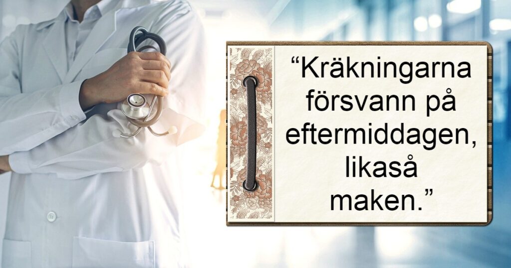 20 otroligt roliga citat som är hämtat ur patientjournaler