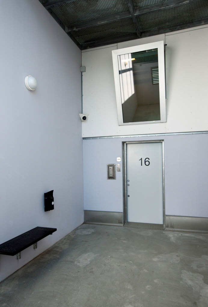 Rastgård på häktet i Göteborg