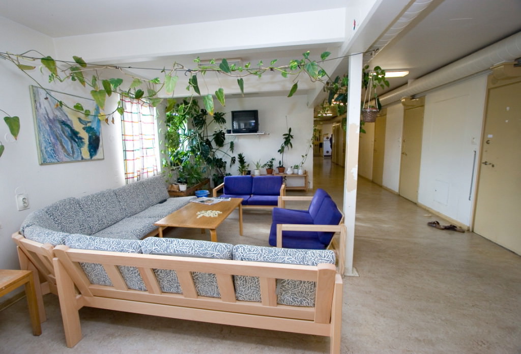 Gemensamhetsutrymme på anstalten i Kumla