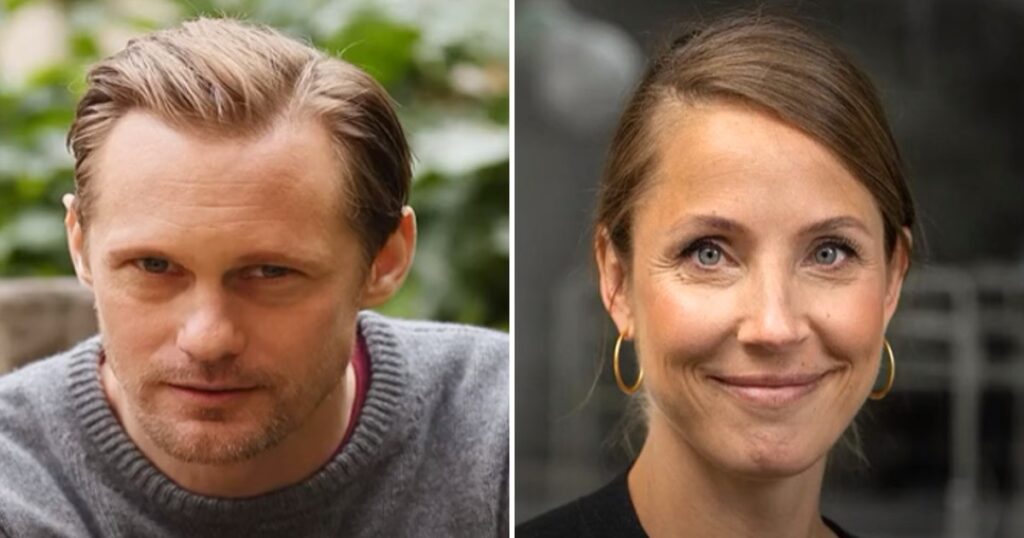 Alexander Skarsgård berättar könet på hans och Tuvas barn