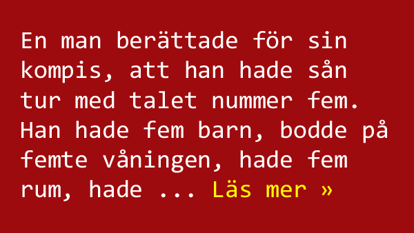 Att ha ett turnummer behöver inte alltid vara bra – det kan den här mannen intyga