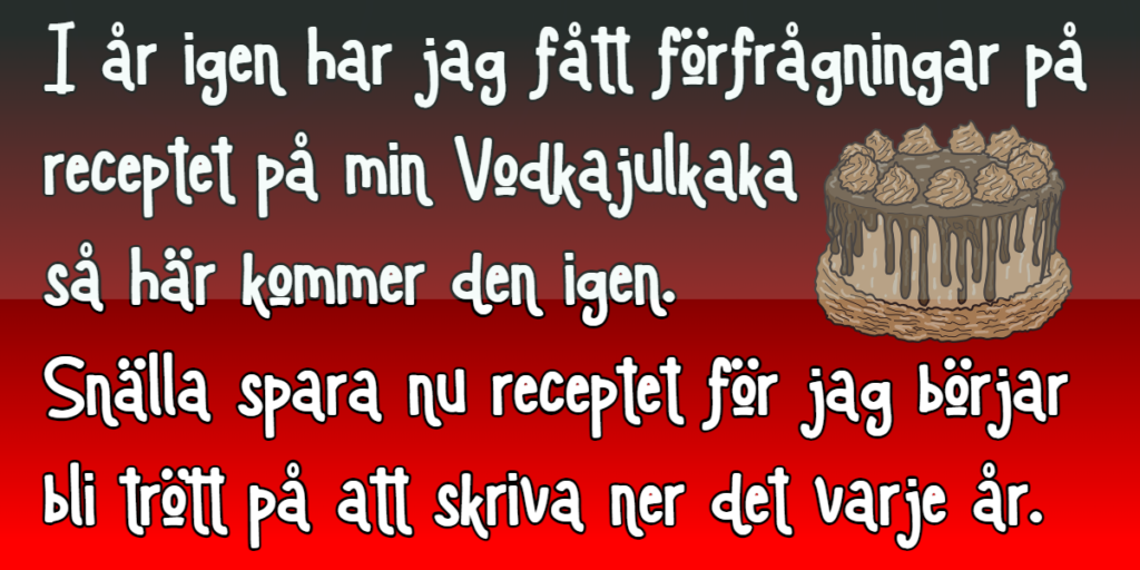 Vill du få en lyckad julkaka? Följ då det bästa receptet!