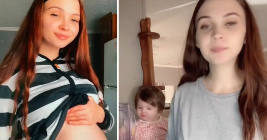 Den 21-åriga fyrbarnsmamman får hård kritik: ”Borde inte vara stolt”