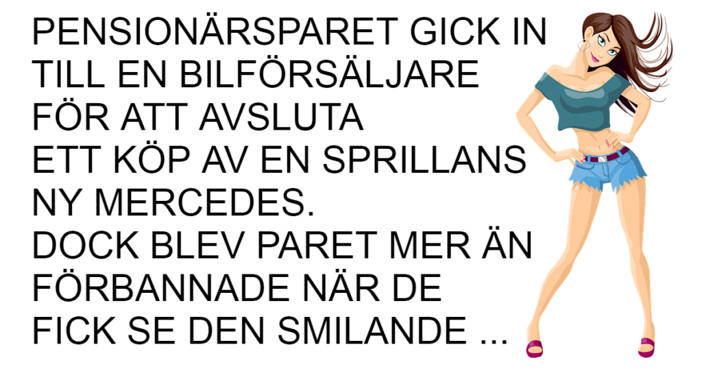 En mycket lyckad bilaffär - du kan aldrig gissa hur de lurade bilförsäljaren