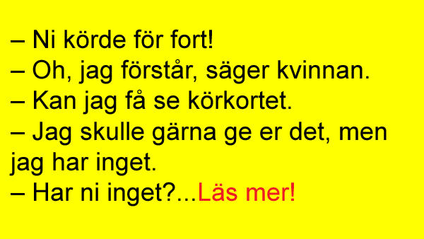 En mycket smart kvinna som verkligen fick tyst på polisen som stoppat henne