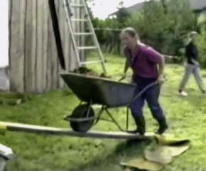 En tung skottkärra