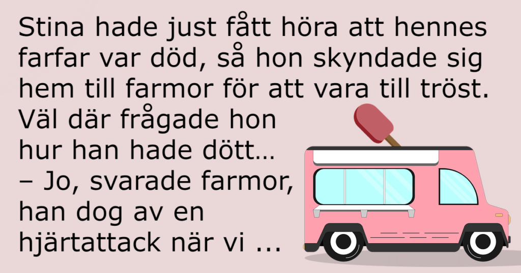 Glassbilen körde förbi en söndag morgon - det fick förödande konsekvenser