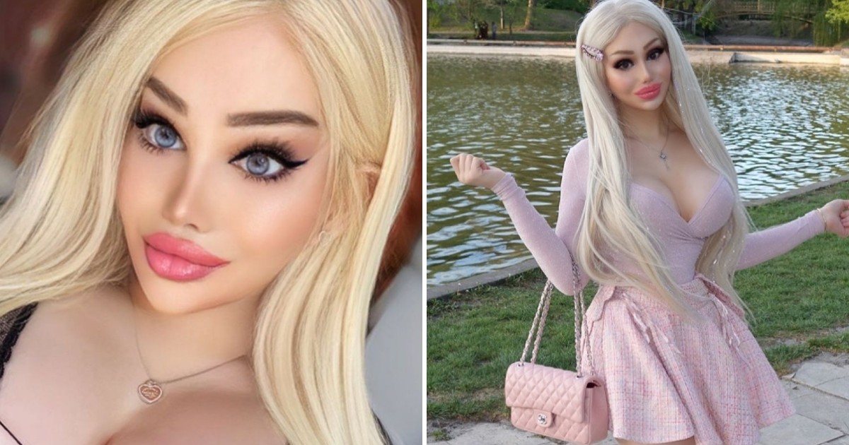 Hon är 22 år gammal och har redan spenderat över 1,5 miljon kr på att bli en levande Barbie