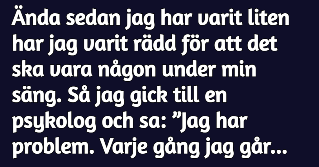 Hon gick till psykologen för att få hjälp - men hjälpen kom från oväntat håll