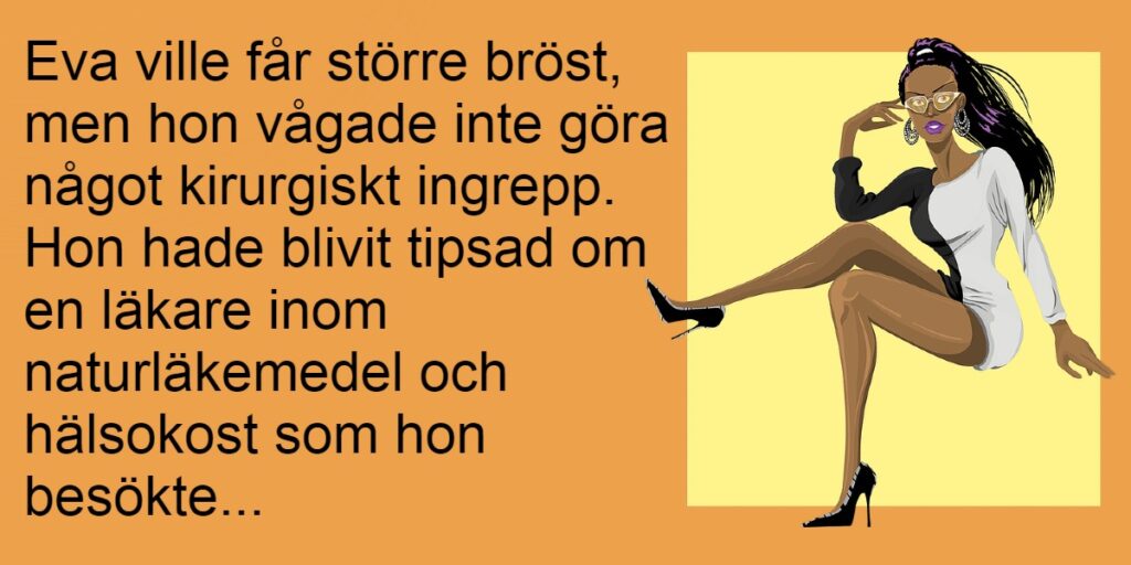 Hon ville inte göra något kirurgiskt ingrepp så hon testade en annan metod. Det som händer sen - Gapskratt!