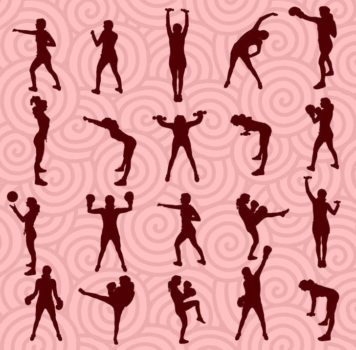 Kan du hitta de två identiska gymnasterna inom 15 sekunder?