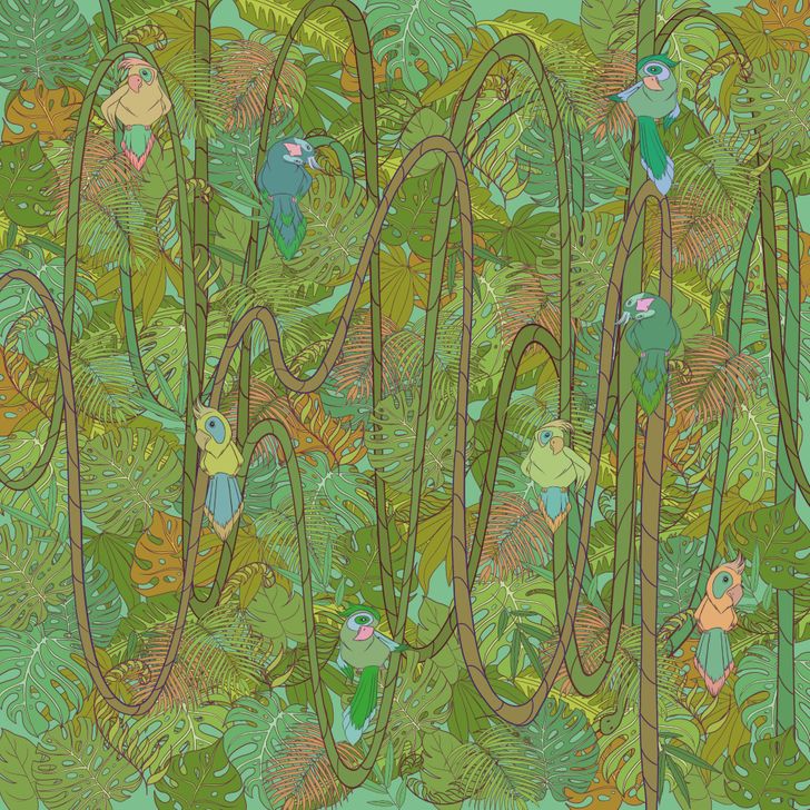 Utmaning: Kan du hitta den gömda ormen i djungeln?