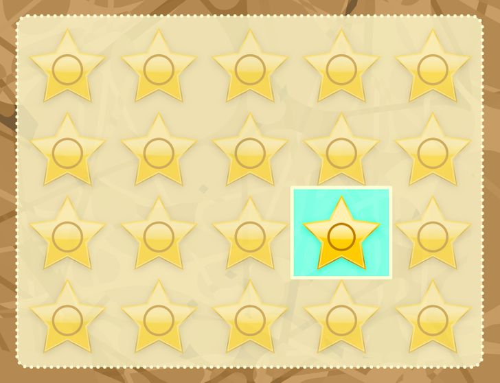 Bildgåta: Kan du hitta den udda stjärnan inom 10 sekunder? Svaret!