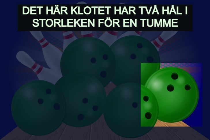 Kan du hitta det udda klotet på den här bilden inom 15 sekunder? Svaret!