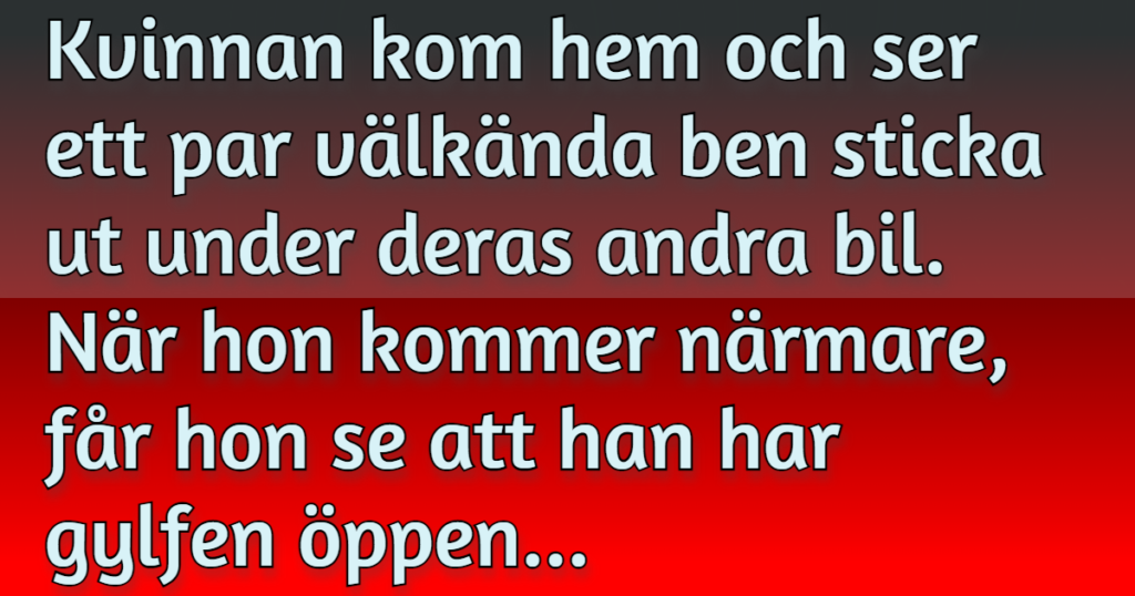 Kvinnan begår ett otroligt stort misstag när hon kommer hem - Gapskratt