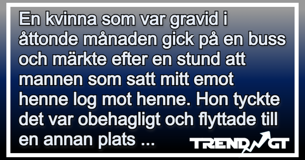 Kvinnan kände sig förföljd av mannen - hans förklaring fick oss att skratta rakt ut