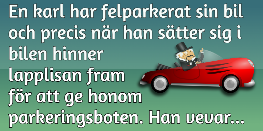 Lapplisan får en kommentar hon inte hade räknat med - och vi kan inte sluta skratta