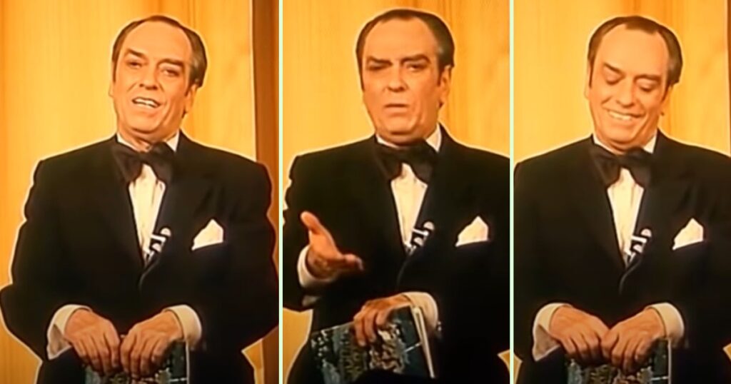 När Gösta Bernhard sammanfattar den svenska drömmen kan vi inte låta bli att skratta