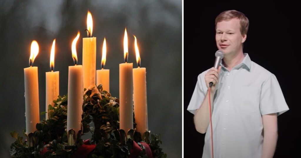 När Johan Glans totalsågar Sveriges luciafirande skrattar vi alla så tårarna rinner