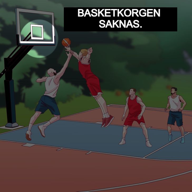 Bildgåta - Basketkorg - Svar