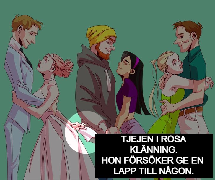 Utmaning: Kan du se vem av dessa personer som är otrogen? Svaret!