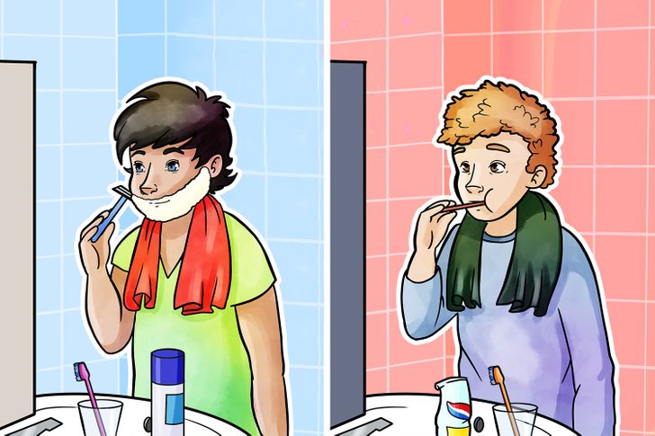 Kan du lista ut vem av dessa två personer på bilden som lever ensam?