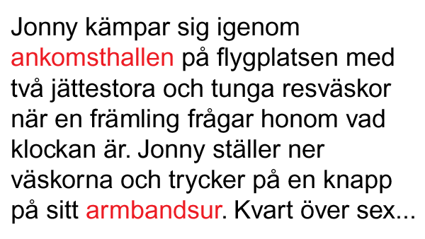 Vilken häftig klocka va?