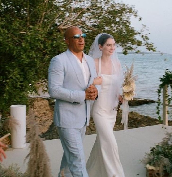 Vin Diesel ledde fram Paul Walkers dotter till altaret på hennes bröllop