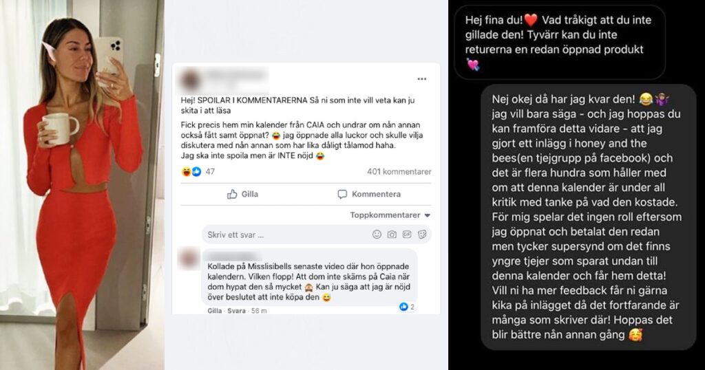 Bianca Ingrossos julkalender slutsåld på mindre än två timmar och bolaget tjänade 36 miljoner: ”Får hård kritik”